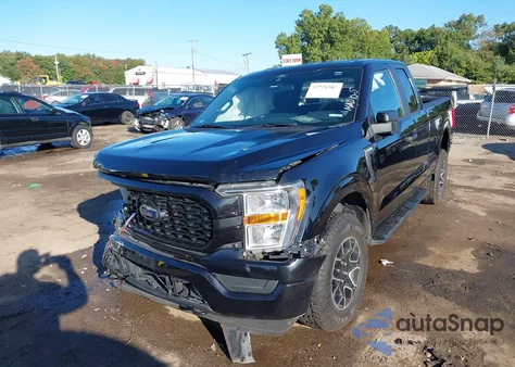 2022 Ford F-150 Xl из США, поврежденный, VIN 1FTEX1EP2NKD75560